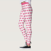 Leggings Saint-Valentin Coeurs Tordus (Gauche)