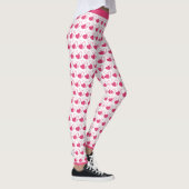 Leggings Saint-Valentin Coeurs Tordus (Droite)