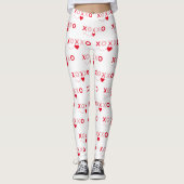 Leggings Saint Valentin fête de l'amour (Devant)