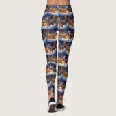 Leggings Saison de Noël Greyhound (Dos)