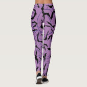 Leggings Saison Éffrayante de Bat Halloween (Dos)