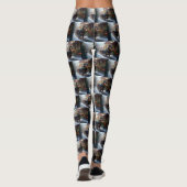 Leggings Saison festive de Noël de Rottweiler (Dos)