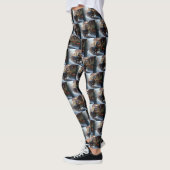 Leggings Saison festive de Noël de Rottweiler (Gauche)