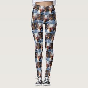 Leggings Saison festive de Noël de Setter en Irlande