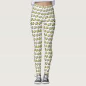 Leggings Salade classique de laitue Iceberg Salade de coin  (Devant)
