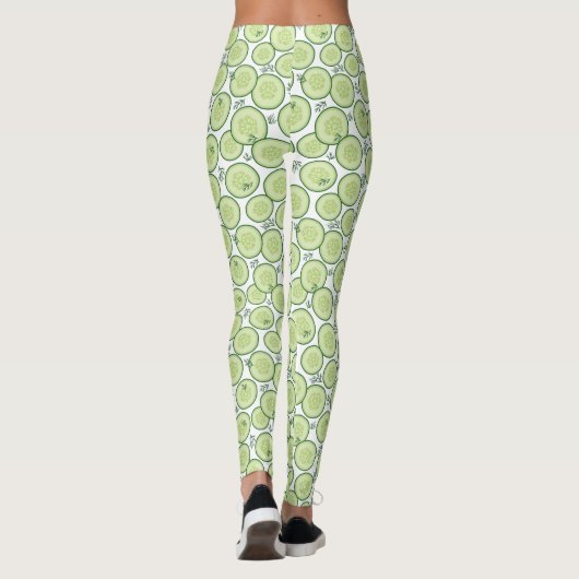 Leggings Salade de concombre (Dos)