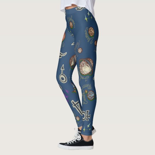 Leggings Salade spatiale (Gauche)