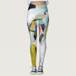 Leggings Salon de Scarborough - Abstrait<br><div class="desc">Foire de Scarborough I par Victoria Borges. | 142428FN</div>