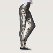 Leggings Salut fille bébé mignonne dessin (Droite)