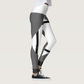 Leggings Samenstelling I Lozenges met 4 regels (Rechts)