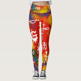 Leggings Samisk inspiratie!