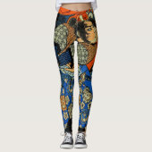 LEGGINGS SAMURAI JAPONAIS PERSONNALISÉ (Devant)