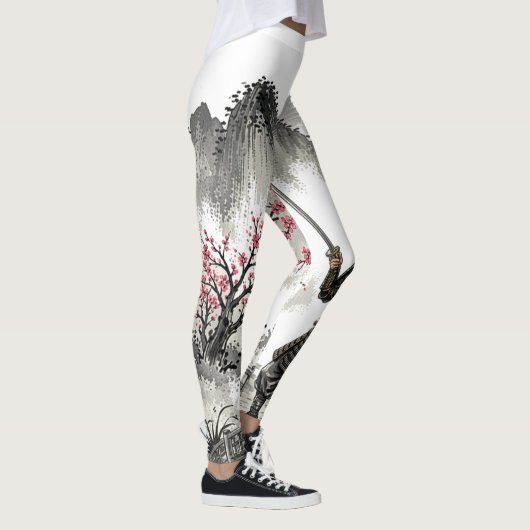 Leggings Samurai on the Bridge under the Red Moon (Droite)