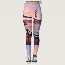 San Francisco Golden Gate Bridge Yoga Pants