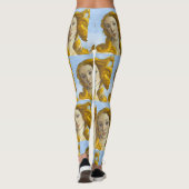 Leggings Sandro Botticelli - Détail de la naissance de Vénu (Dos)