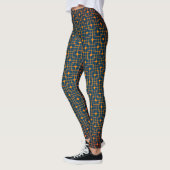 Leggings Sangria Creative Wired Hot Cubes Motif chinois (Gauche)