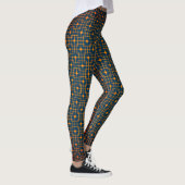 Leggings Sangria Creative Wired Hot Cubes Motif chinois (Droite)