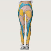 Leggings Sans titre, 1908 par Hilma af Klint (Devant)