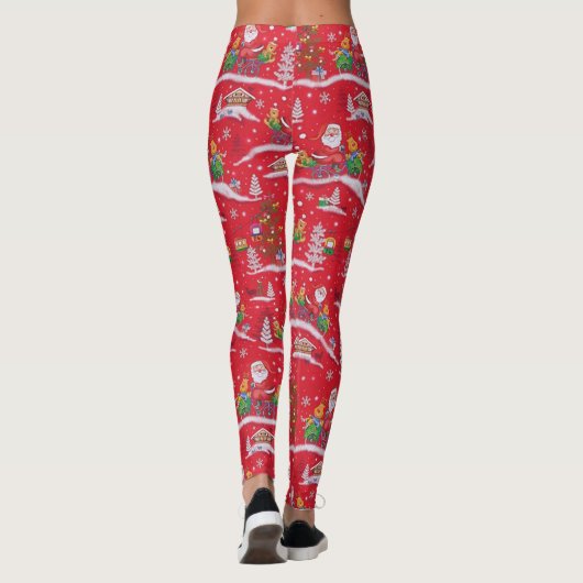 Leggings Santa Claus (Dos)