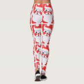 Leggings Santa Claus rétro (Dos)