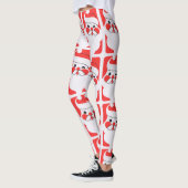 Leggings Santa Claus rétro (Gauche)