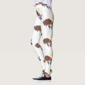 Leggings santa claus sloth noël (Gauche)