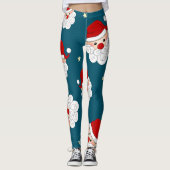 Leggings Santa Claus & Star (Devant)