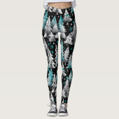 Leggings Sapin de Noël (Devant)