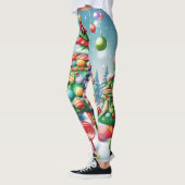 Leggings Sapin de Noël (Gauche)