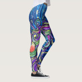 Leggings Sapin de Noël Cosmique (Droite)