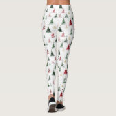 Leggings Sapin de Noël minimaliste  (Dos)