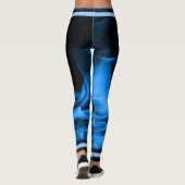 Leggings Sapphire Blue Flame (Dos)