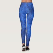 Leggings Sapphire Blue Velvet (Dos)