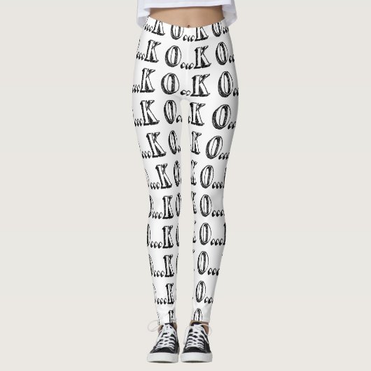 Leggings Sarcastique OK (Devant)