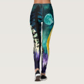 Leggings Sasquatch pleine lune (Dos)