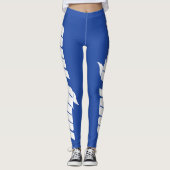 Leggings satomi sport automobile "satomi angel blue (Devant)
