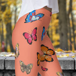 Leggings Saumon coloré rose papillons Motif<br><div class="desc">Style gracieux, Confort gras : Ajoutez un flutter de charme à votre journée avec ces leggings papillon! Affichant un design coloré et attrayant, ils offrent à la fois beauté et confort pour chaque occasion. Que vous soyez en déplacement ou en train de vous allonger, ces leggings vous feront passer au...</div>