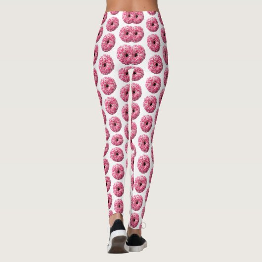 Leggings Saupoudrer blanc rose (Dos)
