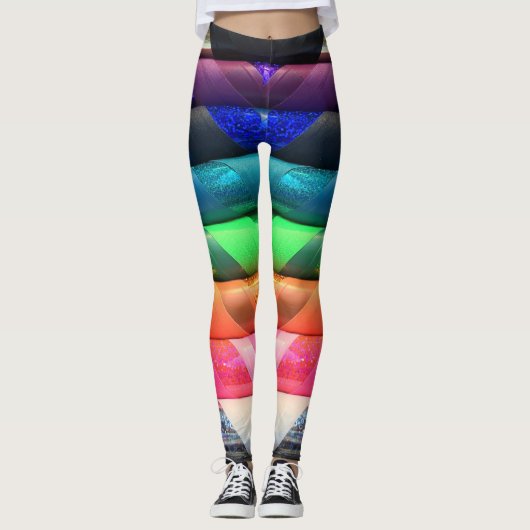 Leggings Sauter à travers des cerceaux (Devant)