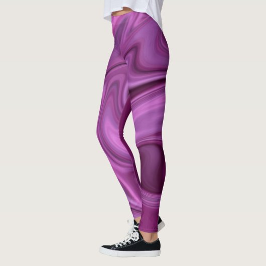 Leggings Sauvage dans le pourpre (Gauche)