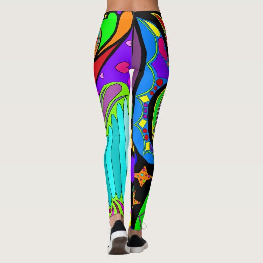 Leggings Sauvage et fou (Dos)