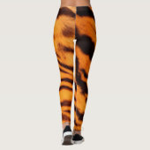 Leggings Sauvage et Vibrant Tiger Orange (Dos)