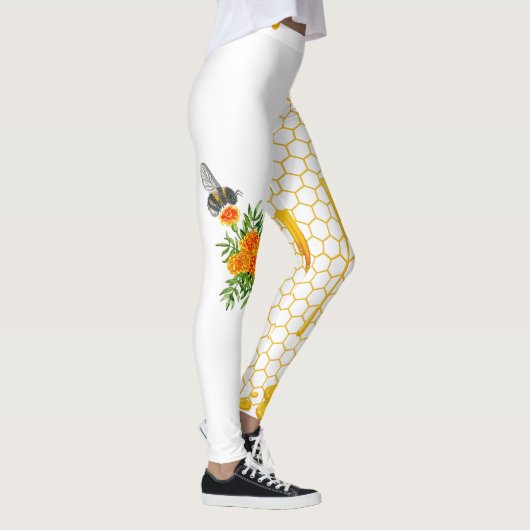 Leggings Sauvez Les Abeilles, Honeycomb (Droite)