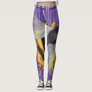 Leggings Sauvez les abeilles jambes marchantes femmes Panta