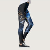 Leggings Saxophone de musique avec poulpe (Droite)