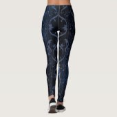 Leggings Saxophone de musique avec poulpe (Dos)