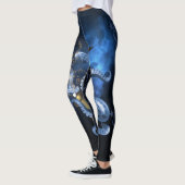 Leggings Saxophone de musique avec poulpe (Gauche)