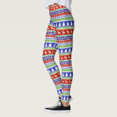 leggings scandinaves de noël (Gauche)
