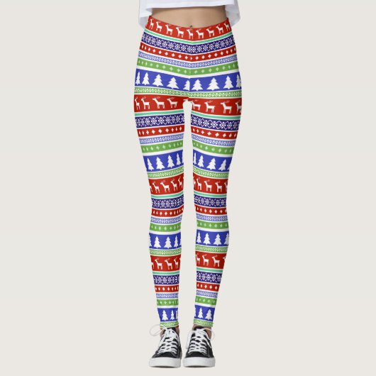 leggings scandinaves de noël (Devant)