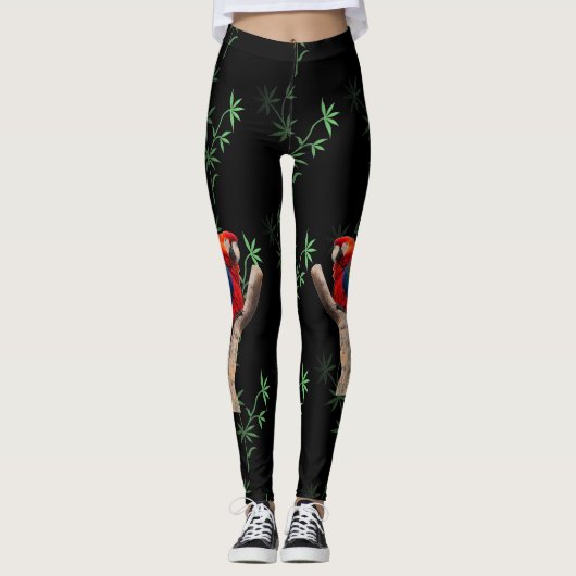 Leggings Scarlet Macaw (Devant)